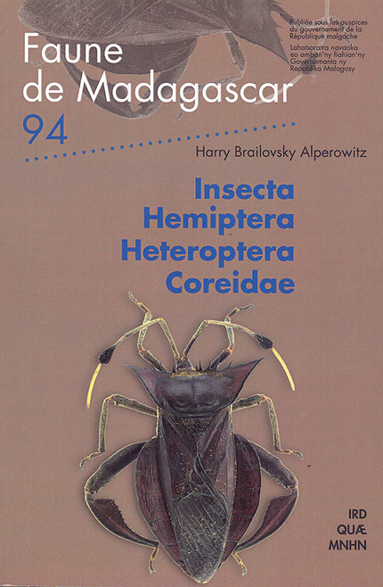 Insecta Hemiptera Heteroptera Coreidae - Harry Brailovsky Alperowitz - IRD Éditions