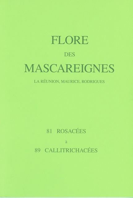 Flore des Mascareignes La Réunion, Maurice, Rodrigues -  - IRD Éditions