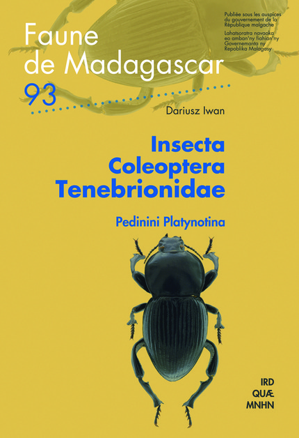 Insecta Coleoptera Tenebrionidae - Dariusz Iwan - IRD Éditions