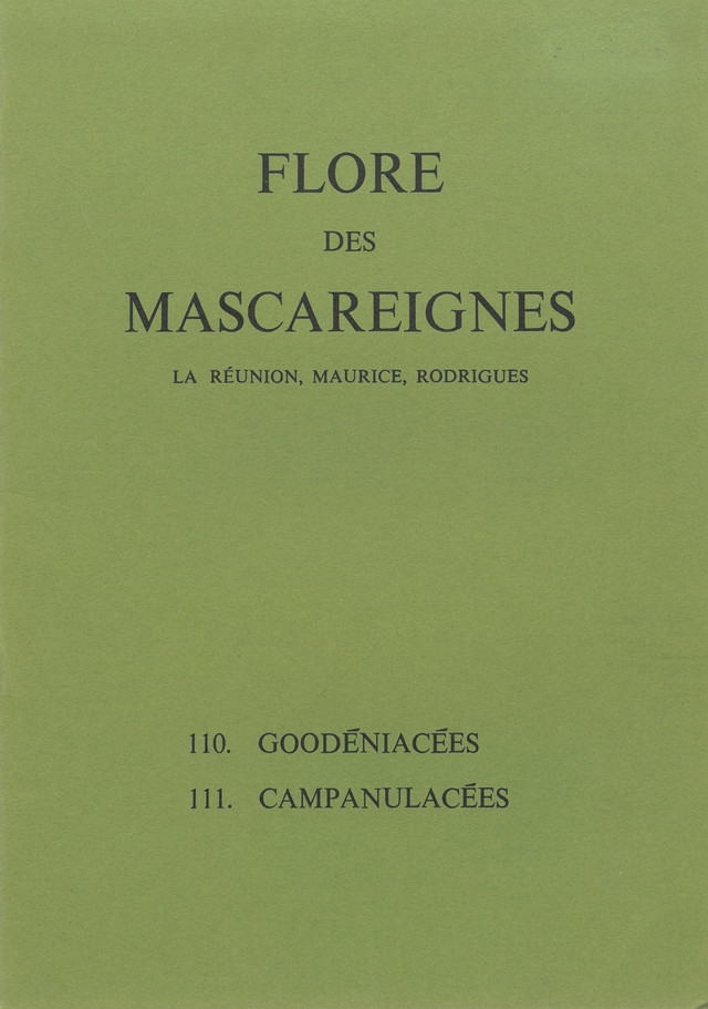 Flore des Mascareignes La Réunion, Maurice, Rodrigues - R. Antoine - IRD Éditions
